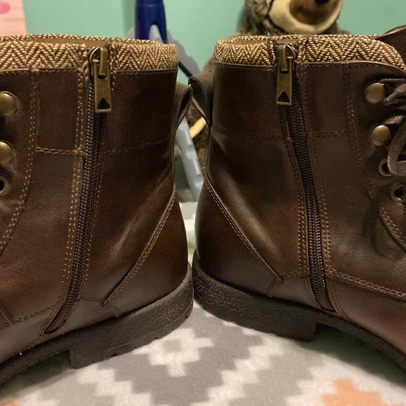 Men’s Arizona Size 11 Brown Lace up Boot EUC - Picture 5 of 9